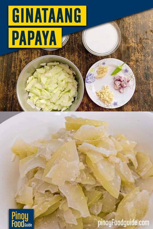 Ginataang Papaya Recipe | Pinoy Food Guide