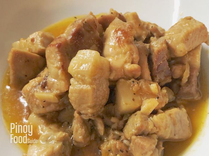 Adobong Dilaw Turmeric Yellow Adobo Recipe Pinoy Food Guide 8985