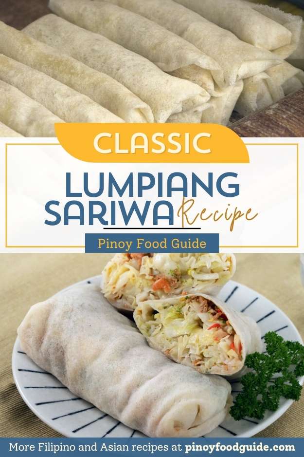 Lumpiang Sariwa (Fresh Lumpia With Homemade Wrapper) Recipe, 56% OFF