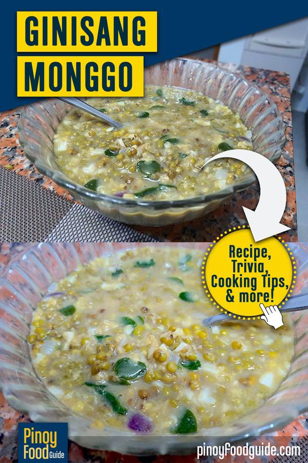 Classic Ginisang Munggo (Monggo) Recipe | Pinoy Food Guide