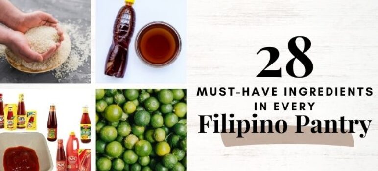 28 Ingredients For Filipino Pantry